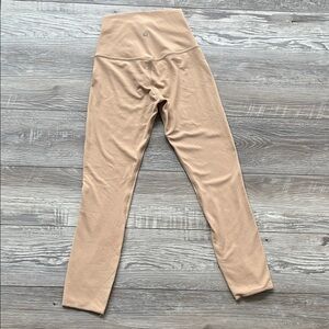 Lululemon High-Waisted Tan Leggings